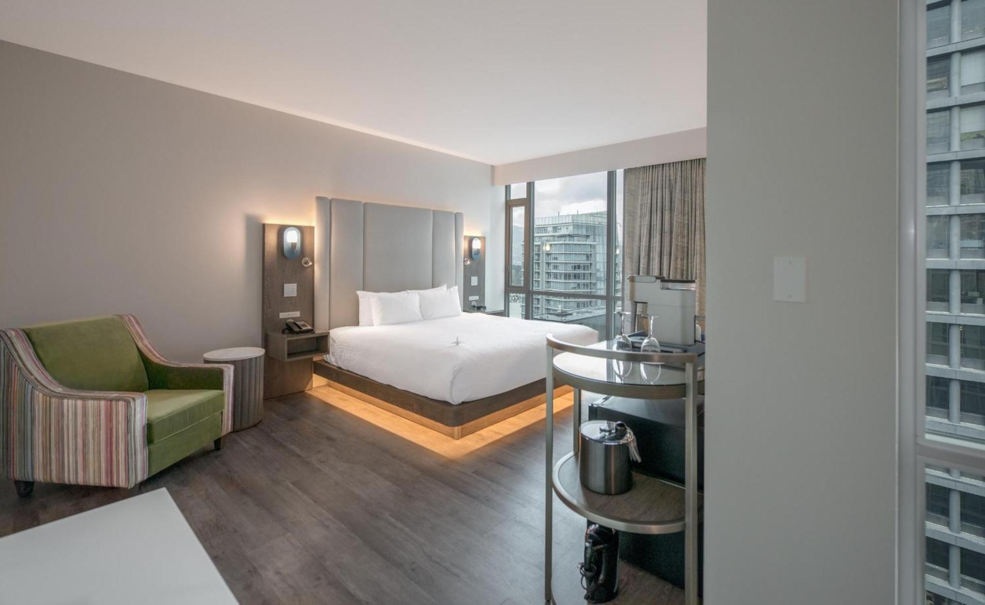 Habitación Coast Prémium con cama extragrande y vistas